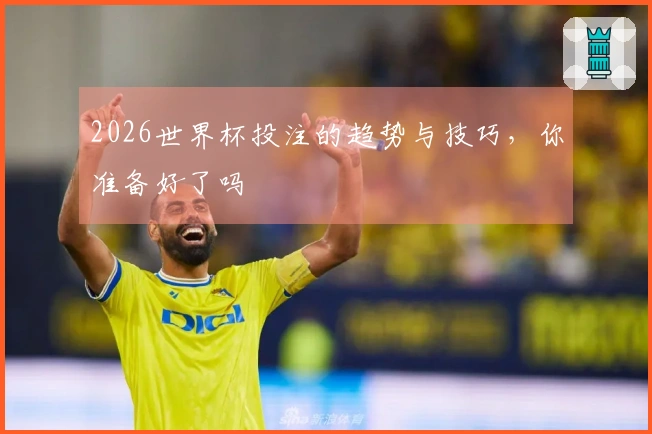 2026世界杯投注的趋势与技巧，你准备好了吗