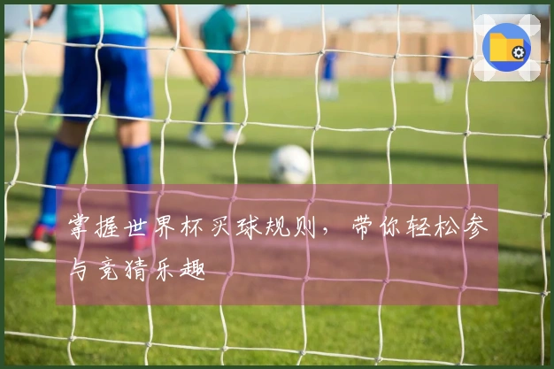 掌握世界杯买球规则，带你轻松参与竞猜乐趣