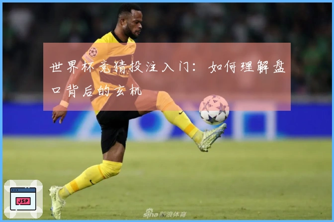 世界杯竞猜投注入门：如何理解盘口背后的玄机